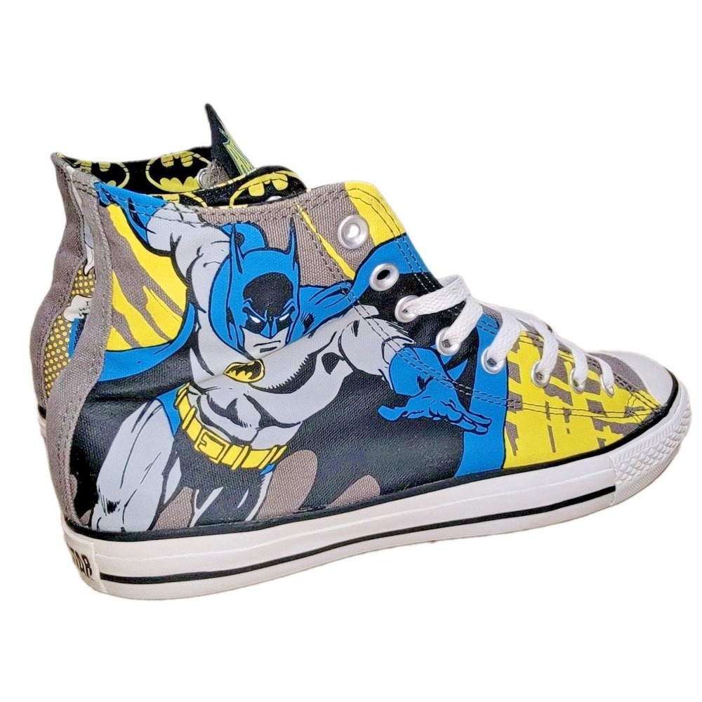Converse Chuck Taylor All Star High Top Men's Size 10 DC Comics Batman Shoes - Picture 4 of 12